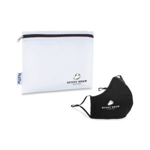 Reusable Face Mask and Storage Pouch Kit
