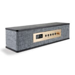 Custom Portable Retro Bluetooth Speaker by SwagSway Promotions. Company Swag, Branded Tech Swag, Promotional Products by SwagSway Promotions