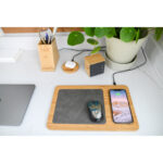 Customized Bamboo Bluetooth Speaker by SwagSway Promotions. Company Swag, Branded Tech Swag, Promotional Products by SwagSway Promotions