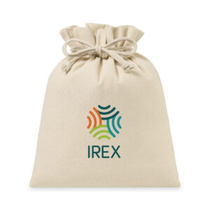 Eco-conscious Canvas Drawstring Gift Bag - Large