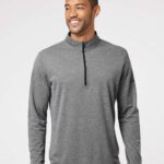Custom Printed Adidas Pullovers_Black Heather. Personalized Wearable Swag. Swagsway Promotions