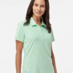 Custom Personalized Polo Shirts in Clear Mint Color. Branded Wearables by SwagSway Promotions