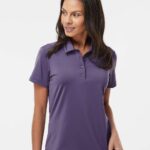 Custom Personalized Polo Shirts in Purple Color. Branded Wearables by SwagSway Promotions