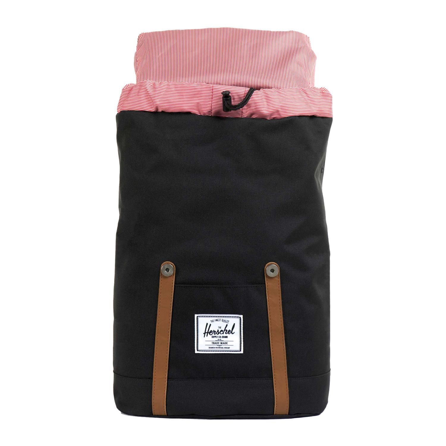 Custom Printed Laptop Backpacks From Herschel in Black Color_Inside of the bag by SwagSway Promotions.