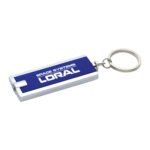 Custom Rectangular Key Lights, Customized Keychains, branded Keyrings by SwagSway Promotions, Swagsway Promotions is the Top Supplier for Promotional Products in Canada and the US